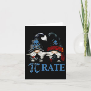 Carte Symbole Funny Octopus Pi Day pour professeur de ma