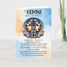 SYMBOLE Horoscope Gemini | Anniversaire