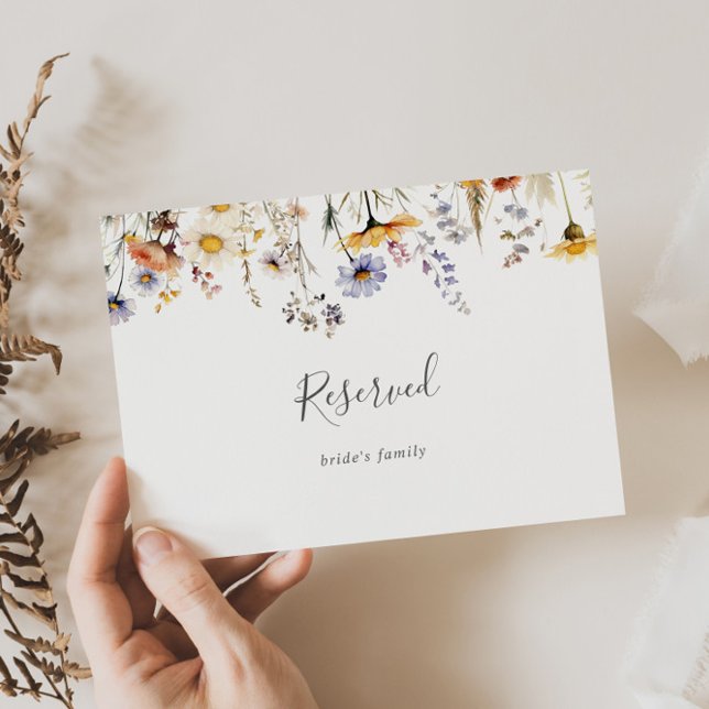 Carte SYMBOLE RÉSERVÉ DU Fleur sauvage D'Automne Sunshin (Créateur téléchargé)