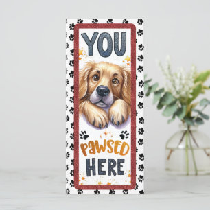 Carte Sympa French Golden Retriever