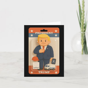 Carte Sympa Trump Action Figure Trend Shirt