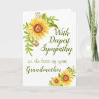 Sympathie Aquarelle Florale Tournesol