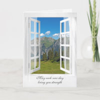 Sympathie avec la fenêtre de montagne autrichienne