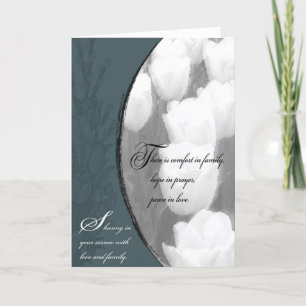 Carte Sympathie de la famille