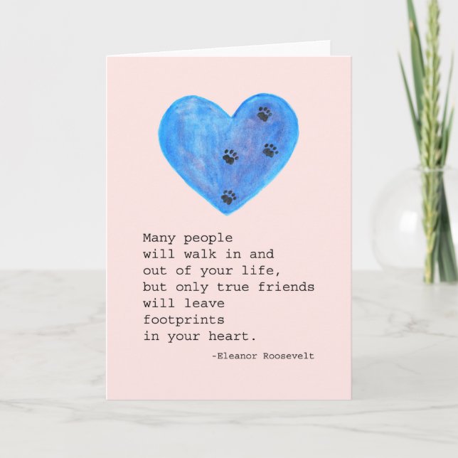 Carte Sympathie de perte de chats, Désolé pour la perte  (Devant)