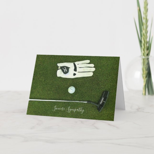Carte Sympathie de Somber Golf (Devant)