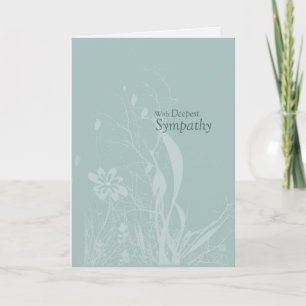 Carte Sympathie douce Seafoam