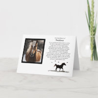 Sympathie du cheval Photo personnalisée et nom