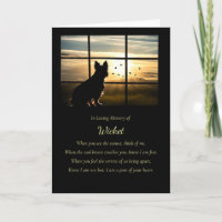 Sympathie du chien Nom personnalisé Poème spiritue