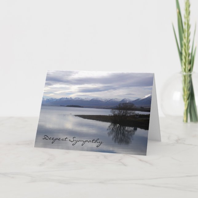 Carte Sympathie la plus profonde (Devant)