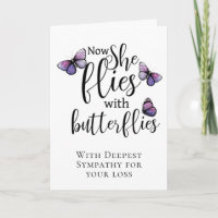 Sympathie Maintenant Elle Vole Avec Des Papillons