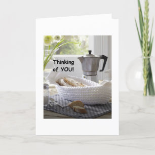 CARTE SYMPATHIE "PENSER À VOUS" DANS VOTRE TEMPS DE PERT