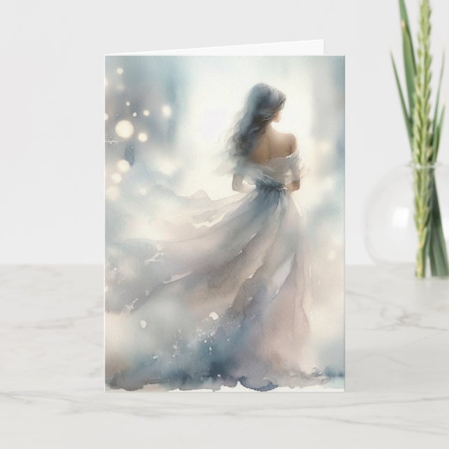 Carte Sympathie (perte de fille) (Devant)