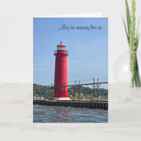 Sympathie pour le phare de Grand Haven Michigan