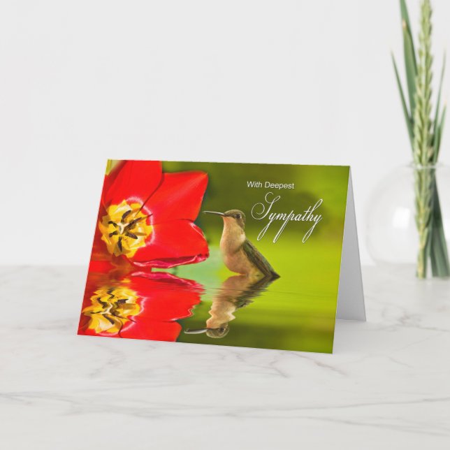 Carte Sympathie profonde (Devant)