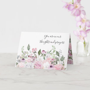 Carte Sympathy Floral