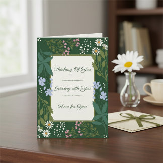Carte Sympathy & Grief Support Card | Thinking of You