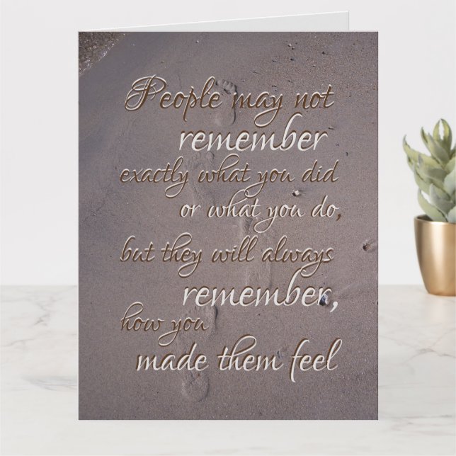 Carte Sympathy Loss Family Comfort Expressons of Grief (Petite plante)