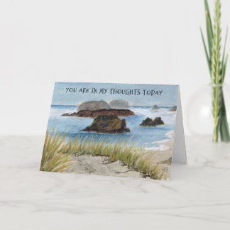 Carte Sympathy Seascape