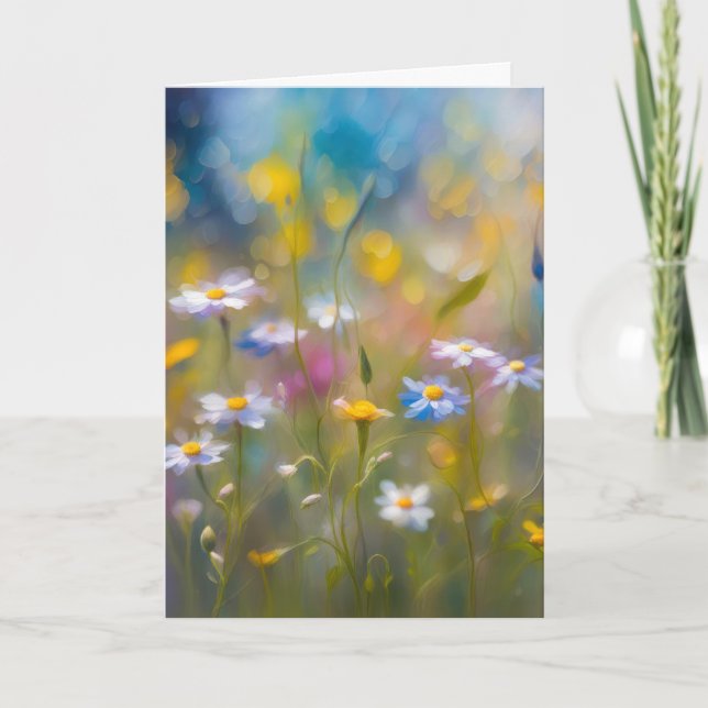Carte Sympathy Wildflower Garden (Devant)