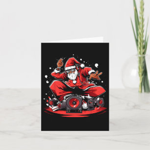 Carte Symphonie Du Père Noël Embrassez La Joie De Noël