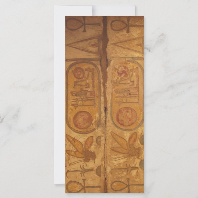 Carte Système d'écriture hiéroglyphes égyptien (Devant)