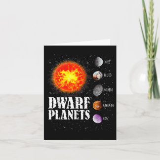 Carte Système solaire - Planètes naines Cadeau T Chemise