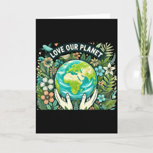 Carte T Shirt Journee Amour Notre Planète Terre