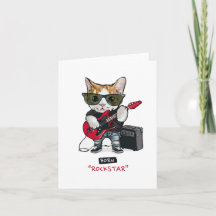 T-shirt Kitty Rockstar