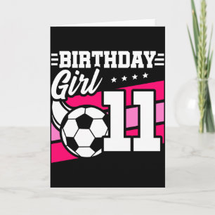 Carte T-shirt pour fille de 11 ans pour anniversaire de