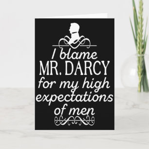 Carte T Shirte de citations drôles de Jane Austen Mr Dar
