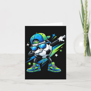 Carte T-shirts de dabbing de football Srts garçons fille