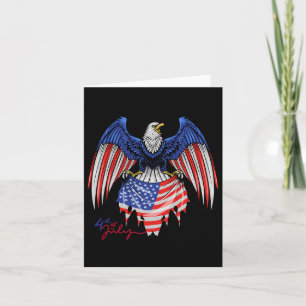 Carte T-shirts du 4 juillet - Chemises patriotiques - Dr