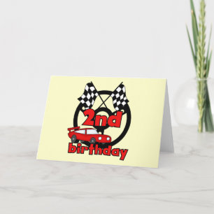Carte T-shirts et cadeaux d'anniversaire de courses d'au
