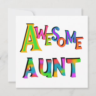 Carte T-shirts et cadeaux de Tantes extraordinaires
