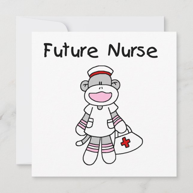 Carte T-shirts et cadeaux d'infirmière pour l'avenir du  (Devant)