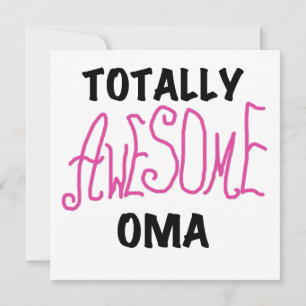 Carte T-shirts et cadeaux Oma Pink absolument géniaux