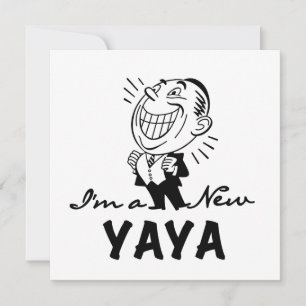 Carte T-shirts et cadeaux Yaya Yaya souriants