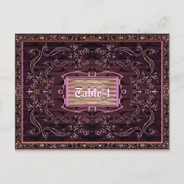 Carte table TriompheL Liza (Devant)