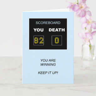 Carte Tableau de bord du 82e anniversaire
