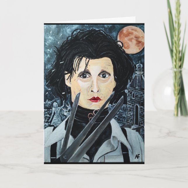 Carte Tableau de l'artiste par Alfred Fox (Devant)