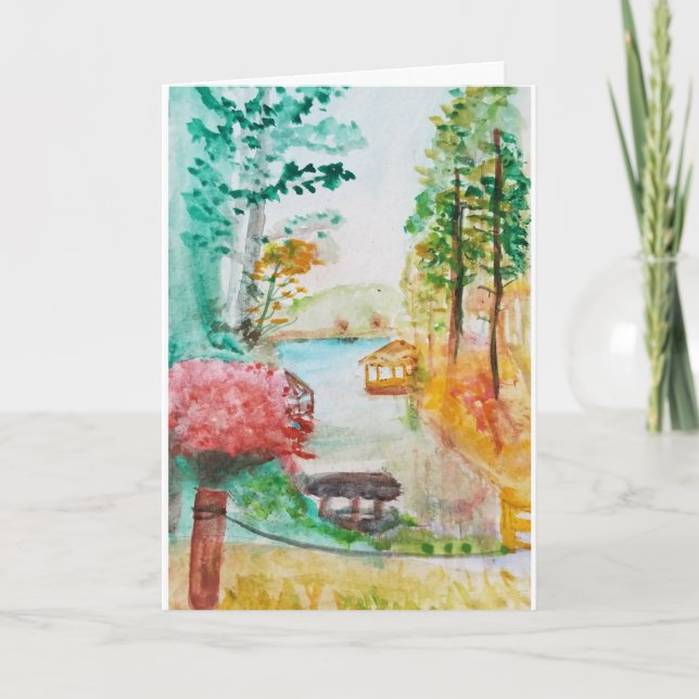 Carte Tableau du lac Spivey (Devant)