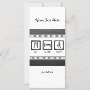 Carte Tableau noir Boutique de veille