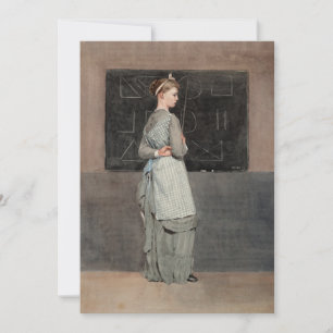 Carte Tableau noir   Winslow Homer