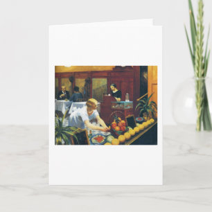 Carte Tables pour dames - Edward Hopper