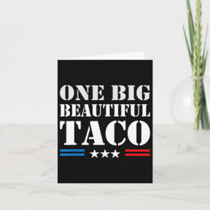 Carte Taco Surnom Mème - Un Grand Beau Projet De Loi Drô