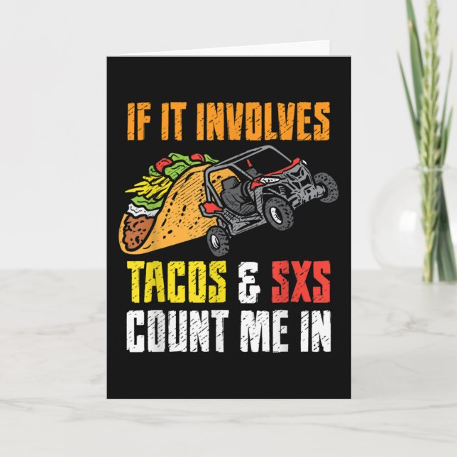 Carte Tacos & SxS Quatre Roues Quad Hors Route VTT (Devant)