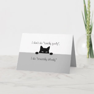 Carte tactile chat sournois