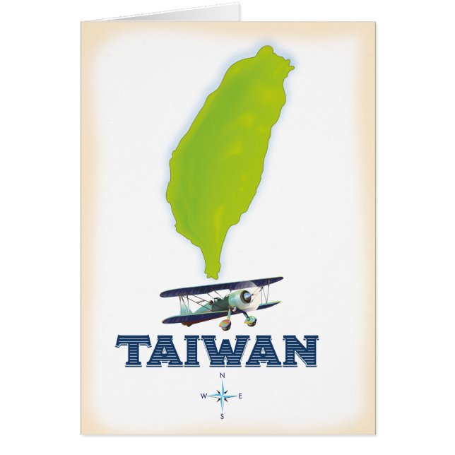 Carte Taiwan (Devant)