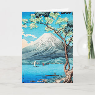 Carte Takahashi - Mont Fuji du lac Yamanaka